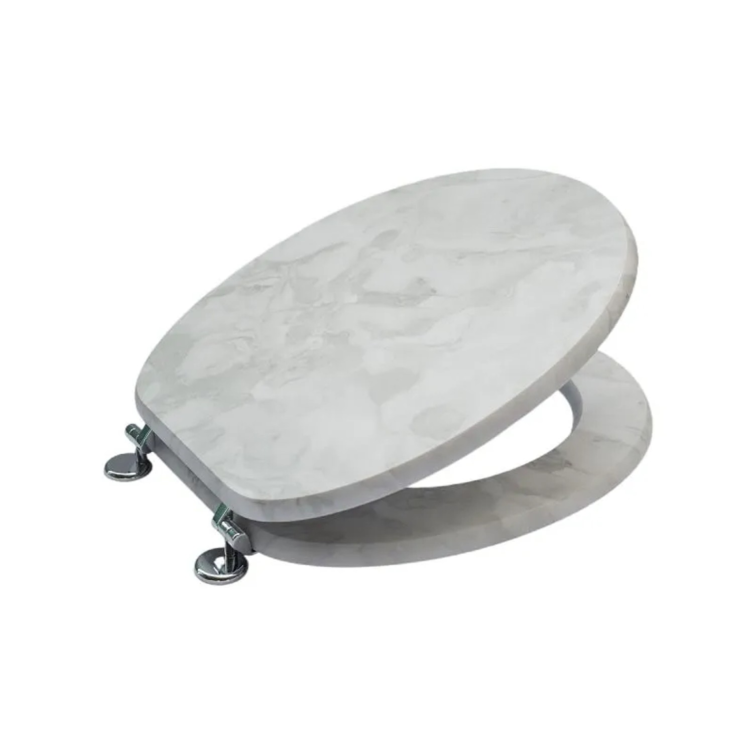 SINOBATH WC Sitz Mit Absenkautomatik MDF Holzkern S28 günstig online kaufen