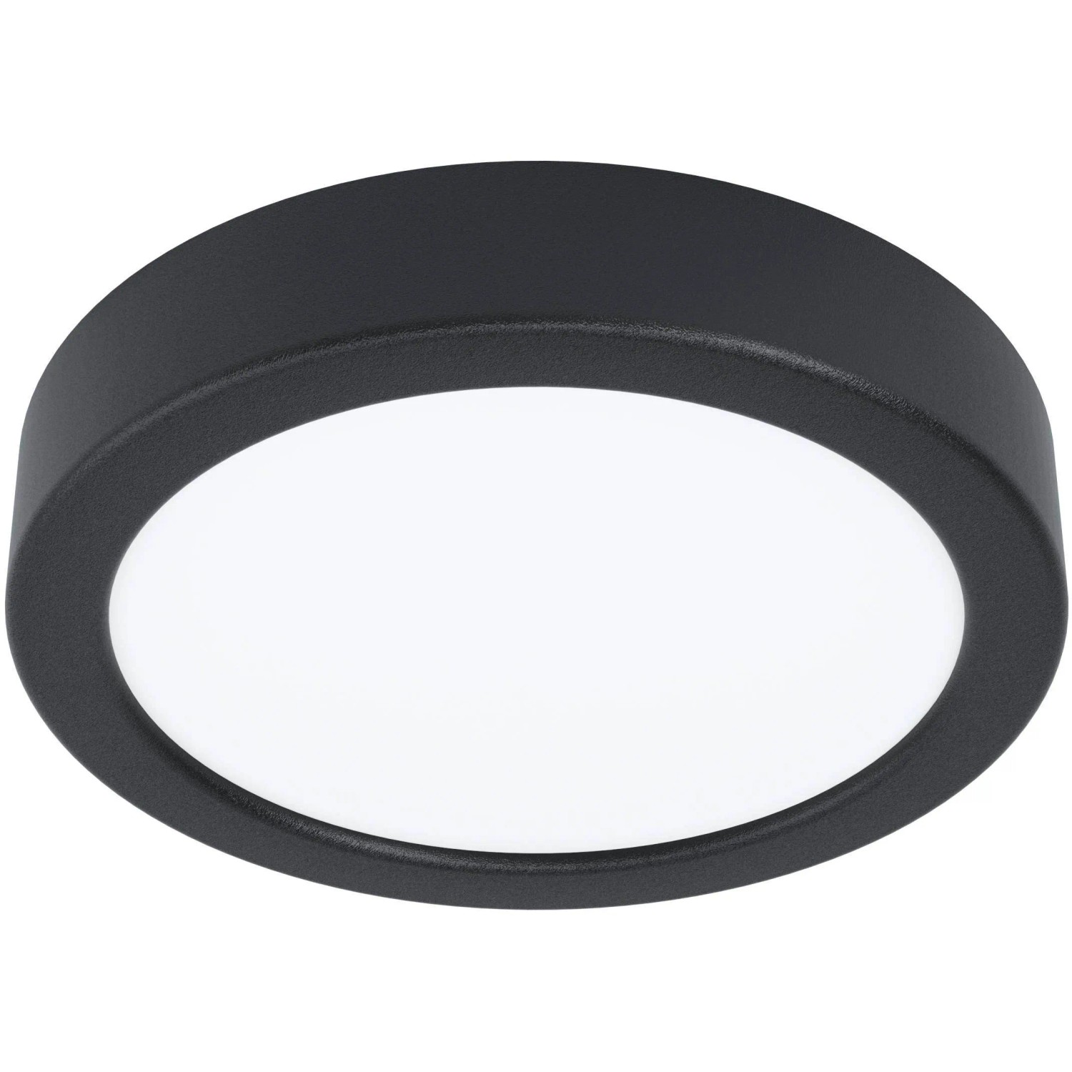Eglo LED Deckenleuchte Fueva 5 schwarz, Ø 16 cm