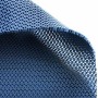 Hellblaue KARAT Hygienematte für Barfußzonen, UV-beständig, 120x350 cm, mit Wellenstruktur.