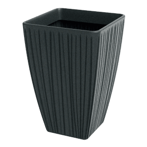 Propserplast Blumentopf Fero Square Hoch Ø 40 cm x 58 cm Blau-Grau