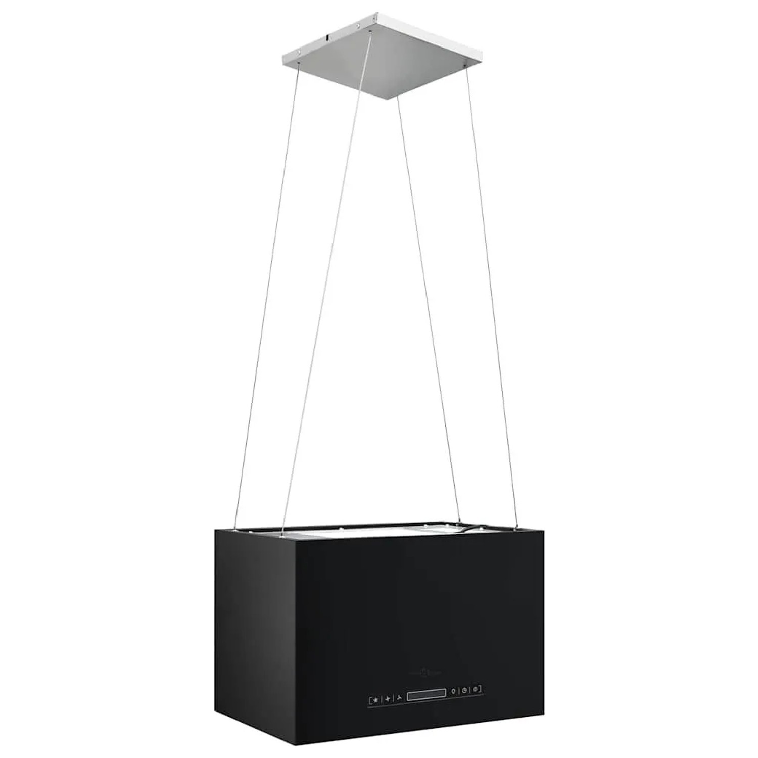 vidaXL Hängende Inselhaube Touch-Sensor LCD 55 cm Beschichteter Stahl 51022