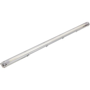 LED-Feuchtraumleuchte, 128 cm, 18 W, neutralweißes Licht, ideal für Bad, Keller und Garage.