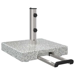 vidaXL Sonnenschirmständer Grau 41 x 41 x 37 cm Granit 42002808