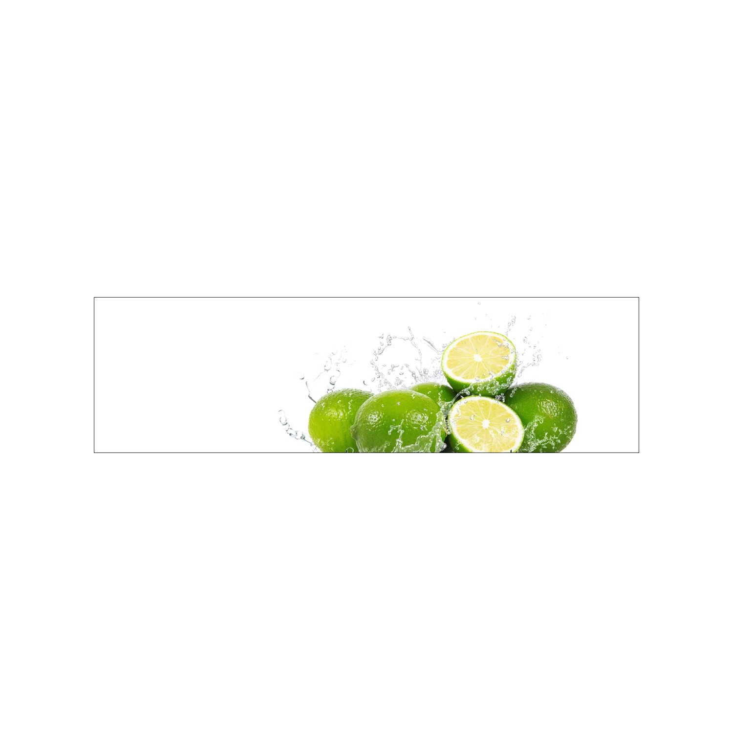MySpotti Küchenrückwand Profix Cucina Aqua 210 x 60 cm Limettengrün