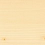 Holzbrett behandelt mit Osmo Dekorwachs Transparent Farblos. Holzstruktur sichtbar.