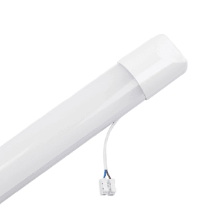 Weiße LUXULA LED Unterbauleuchte, 150cm Lichtleiste für Küche & Werkstatt.