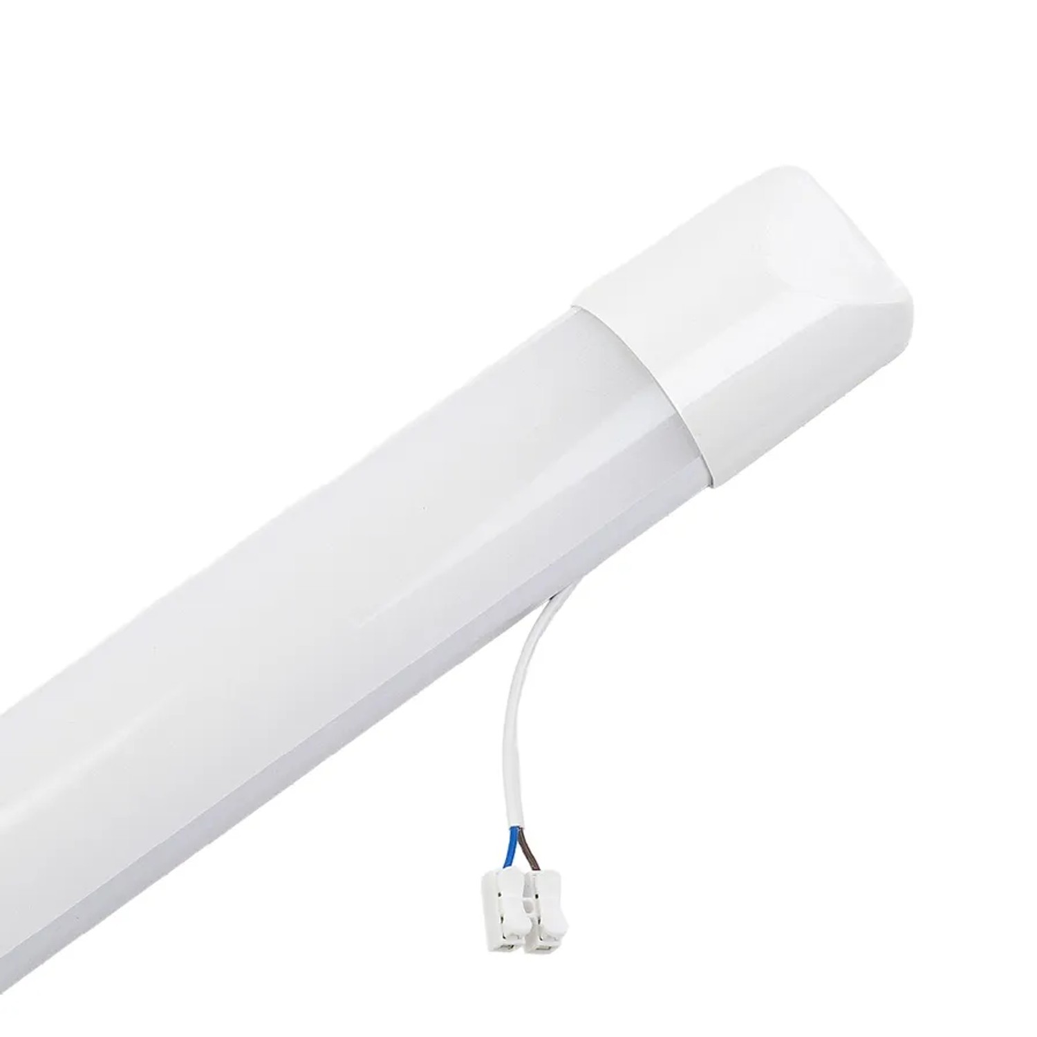 LUXULA LED Unterbauleuchte 45W 4850lm 3000- 6500K Warm- Kaltweiß CCT Lichtleiste Flimmerfrei Küchenleuchte 150 cm Weiß