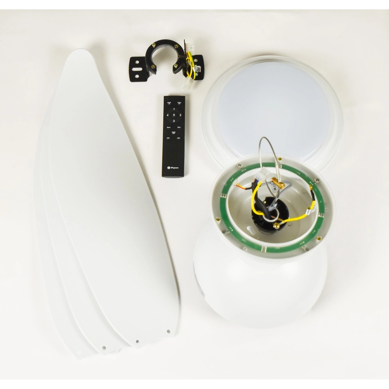 Pepeo Deckenventilator Melton 132cm Mit Fernbedienung - Beleuchtung & 3 Geschwindigkeiten