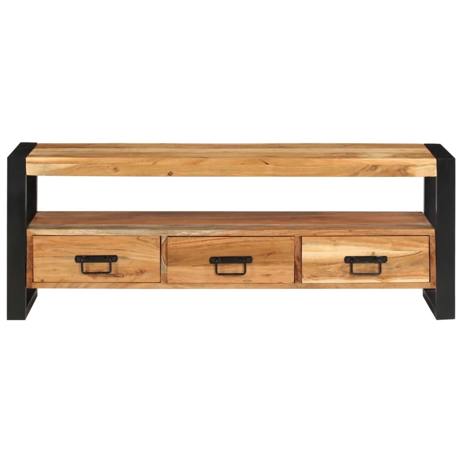 VidaXL TV-Schrank 120x30x45 cm Massivholz Akazie günstig online kaufen