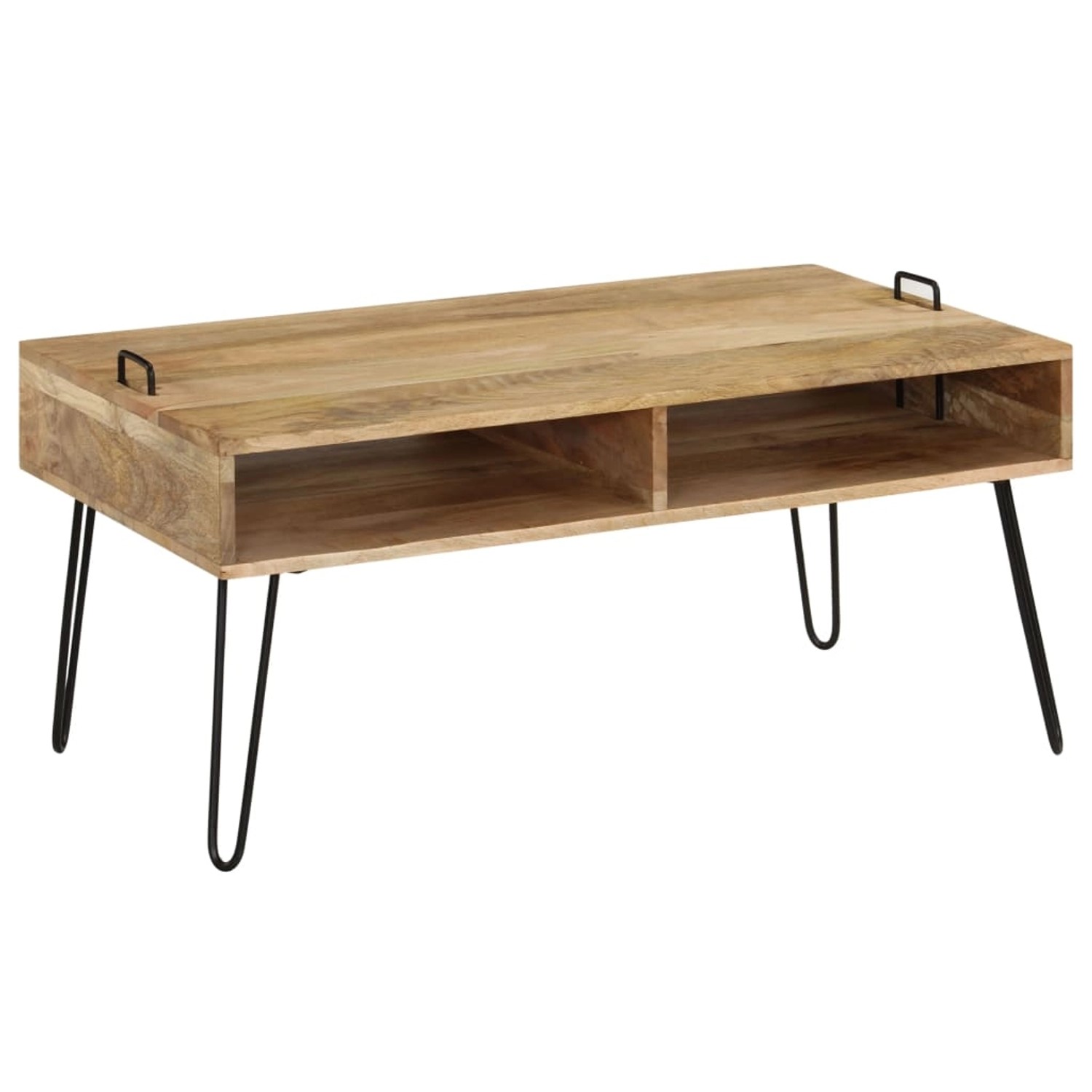 vidaXL Couchtisch Massivholz Mango 100x60x45 cm 246020 günstig online kaufen
