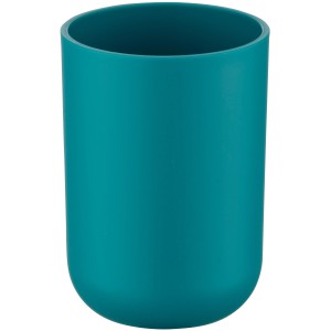 Wenko Zahnputzbecher Brasil Petrol, aus robustem Kunststoff in Petrol.
