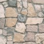 A.S. Creation Dekora Natur Tapete mit Naturstein-Optik in Grau, Beige und Braun.