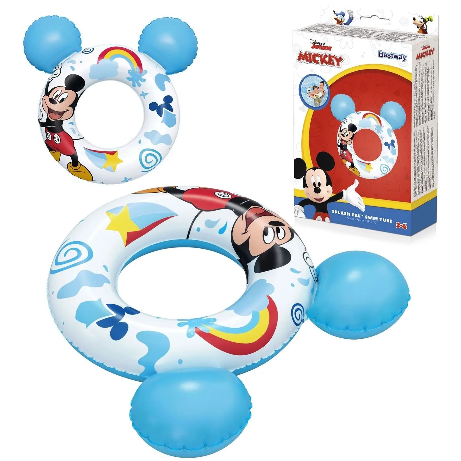 Bestway Mickey Schwimmring 76 Cm 9102K