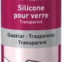 Kartusche OBI Glasklar-Silikon, transparent, 310 ml. Ideal für Glas und Aluminium.
