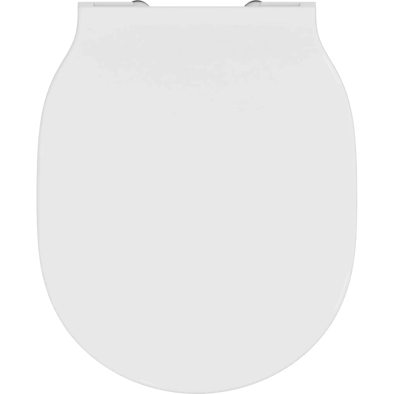 Weißer Ideal Standard WC-Sitz Connect Air mit Softclosing und Wrapover-Design.