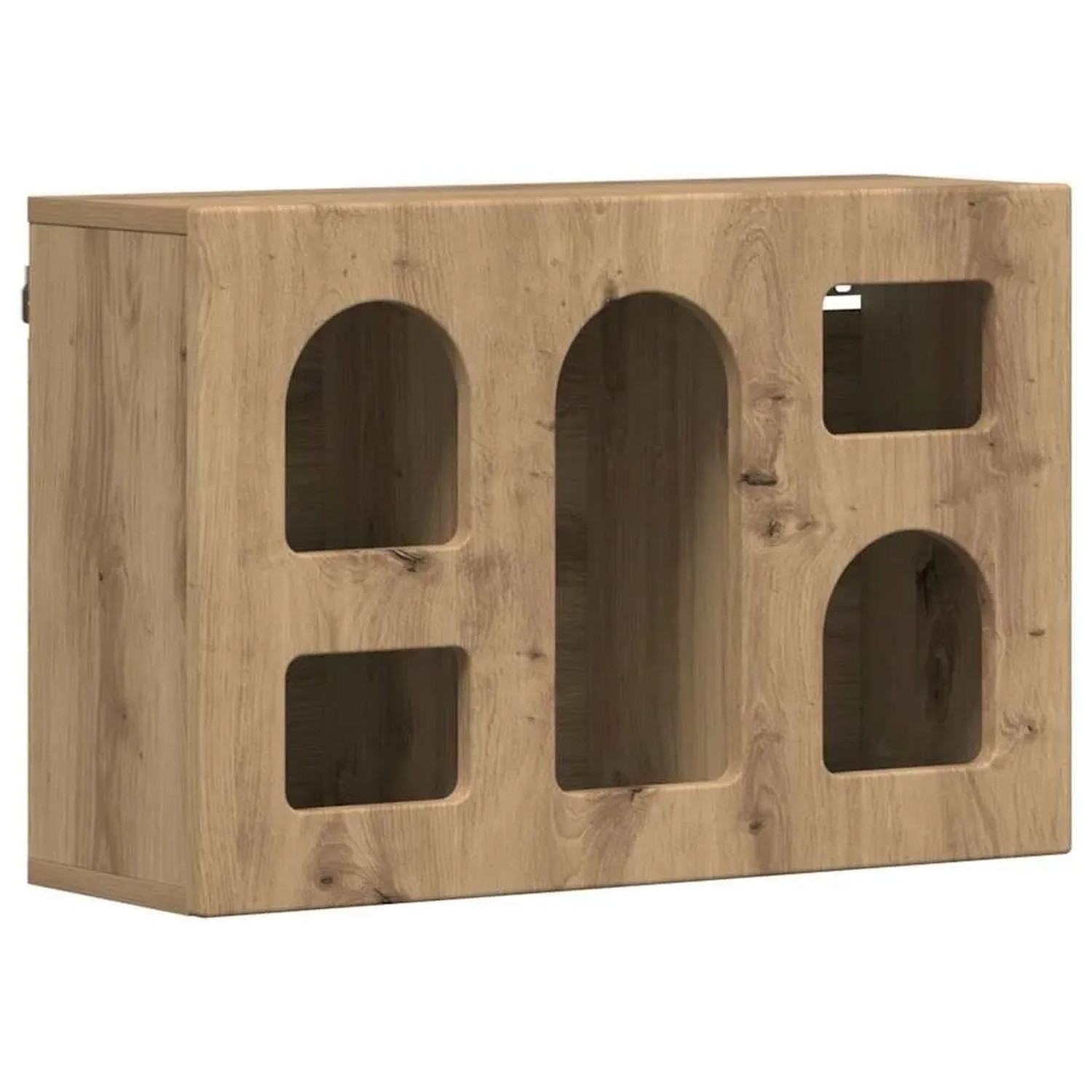 vidaXL Hängeschrank Artisan-Eiche 60 x 20 x 40 cm Holzwerkstoff 891383