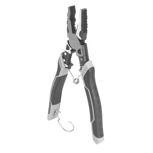 STAHLWERK Kombizange: Multifunktionszange mit Seitenschneider und gummierten Griffen.