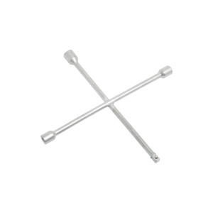 LUX Radkreuzschlüssel Comfort aus Chrom-Vanadium-Stahl, Größen 17-22 mm.