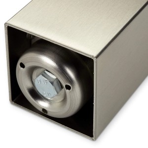 SOTECH Tischbein Eckig 100 x 100 mm Höhe 870 mm Alu Eloxiert Tragkraft Bis 150 kg