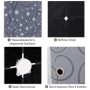 Details des HOMCOM DIY Kleiderschranks: wasserabweisende Oberfläche, nahtloses Design, stabile Verbinder, Öse.