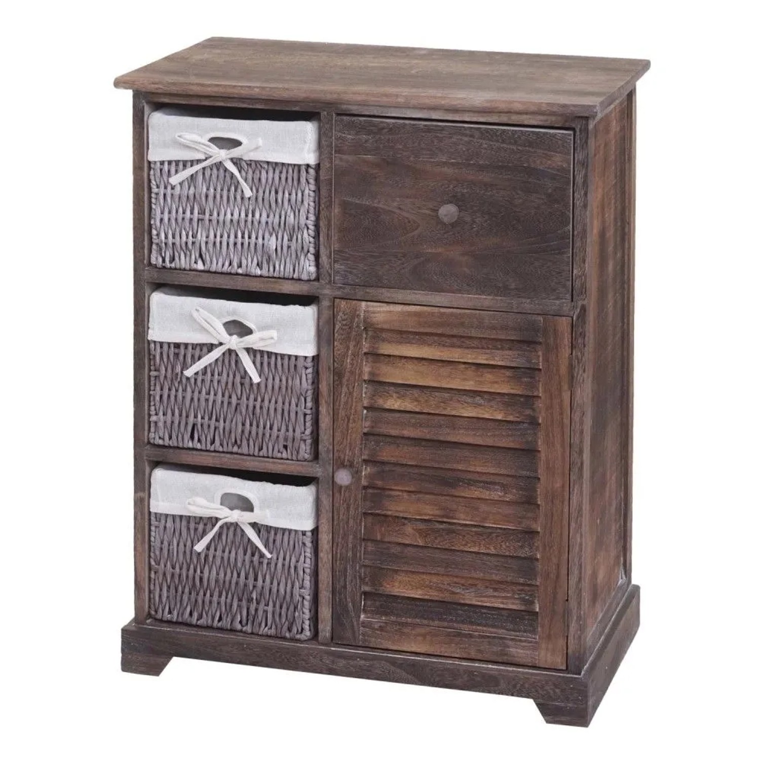 MCW Kommode H21 Shabby Braun