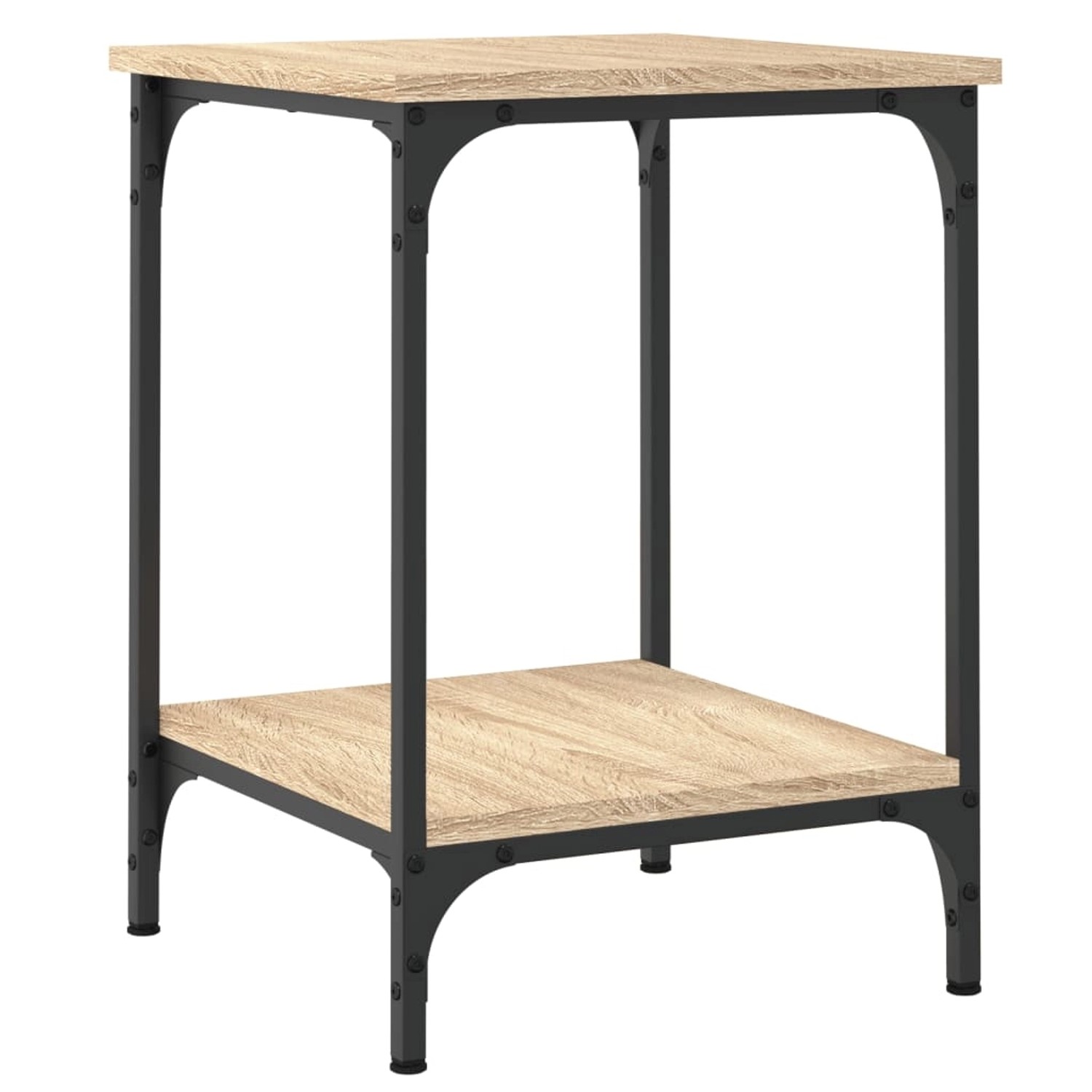 vidaXL Couchtisch Sonoma-Eiche 40x40x55 cm Holzwerkstoff 832824