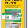 Schellenberg Rolladenpanzer-Set Mini, 100x120 cm, Grau. PVC Rolladen für Renovierung und Neubau, individuell kürzbar.