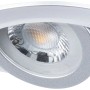 Paulmann LED-Einbaustrahler 3er Set, Chrom matt, schwenkbar.