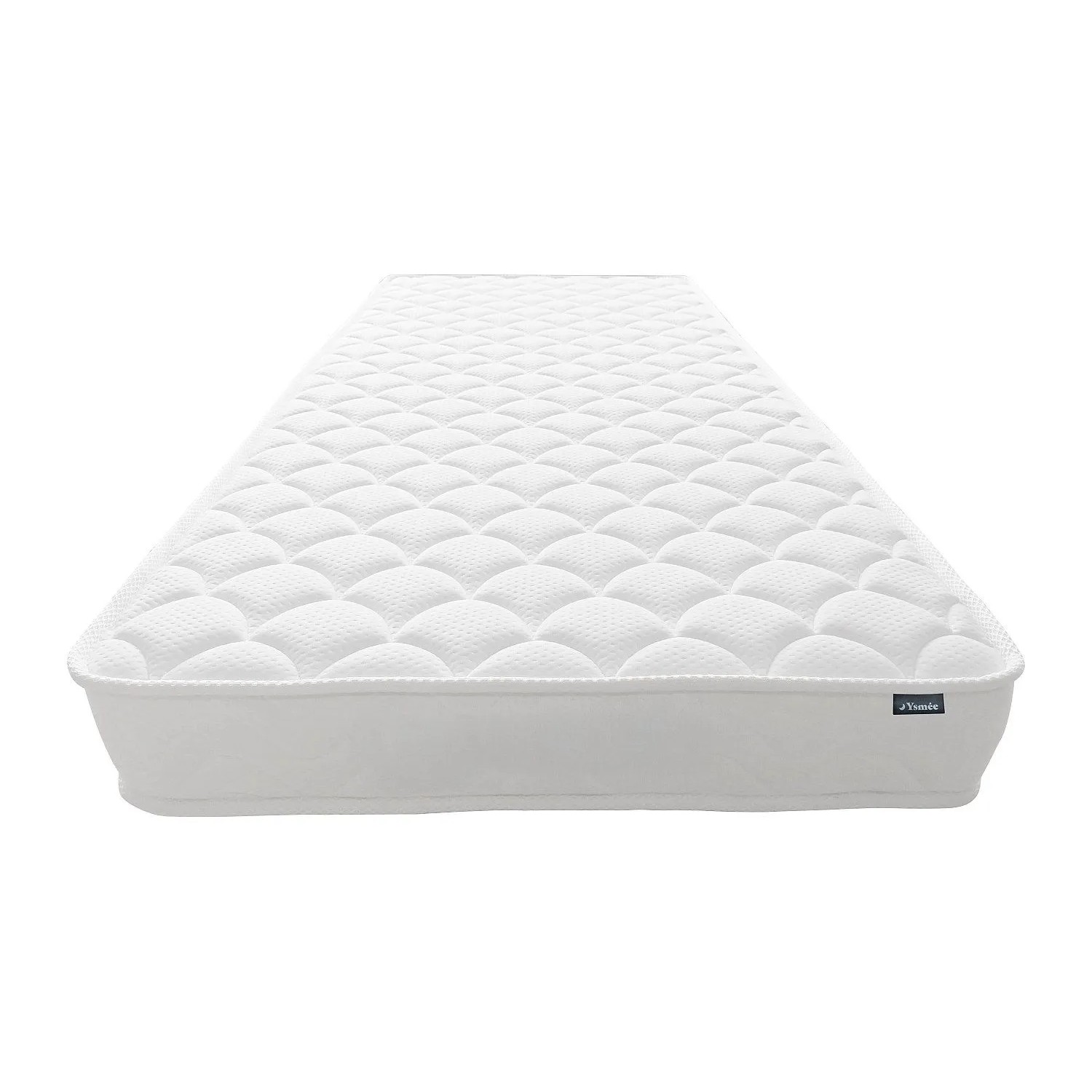 Vente-unique Standardmatratze Pelops Weiß 200 cm