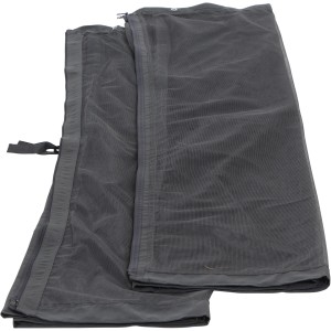 Siena Garden Moskitonetz Florenz, grau, für Pavillon, 300x216 cm, Insektenschutz mit Reißverschluss.