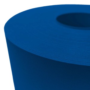 Rolle zaunzu Sichtschutz Premium Enzianblau für Doppelstabmattenzaun, 26m