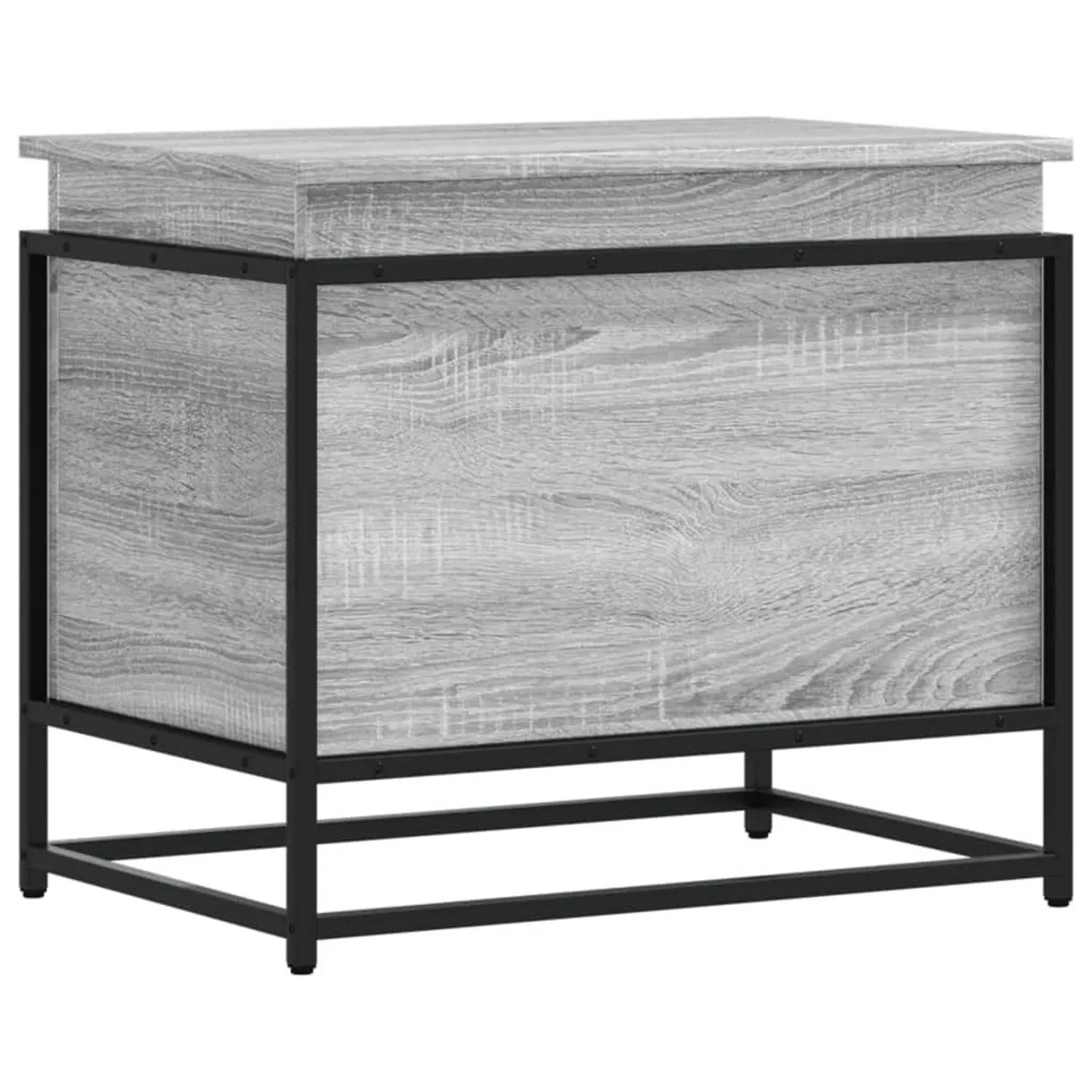 vidaXL Aufbewahrungsbox mit Deckel Grau Sonoma 60x40x51,5 cm 848797