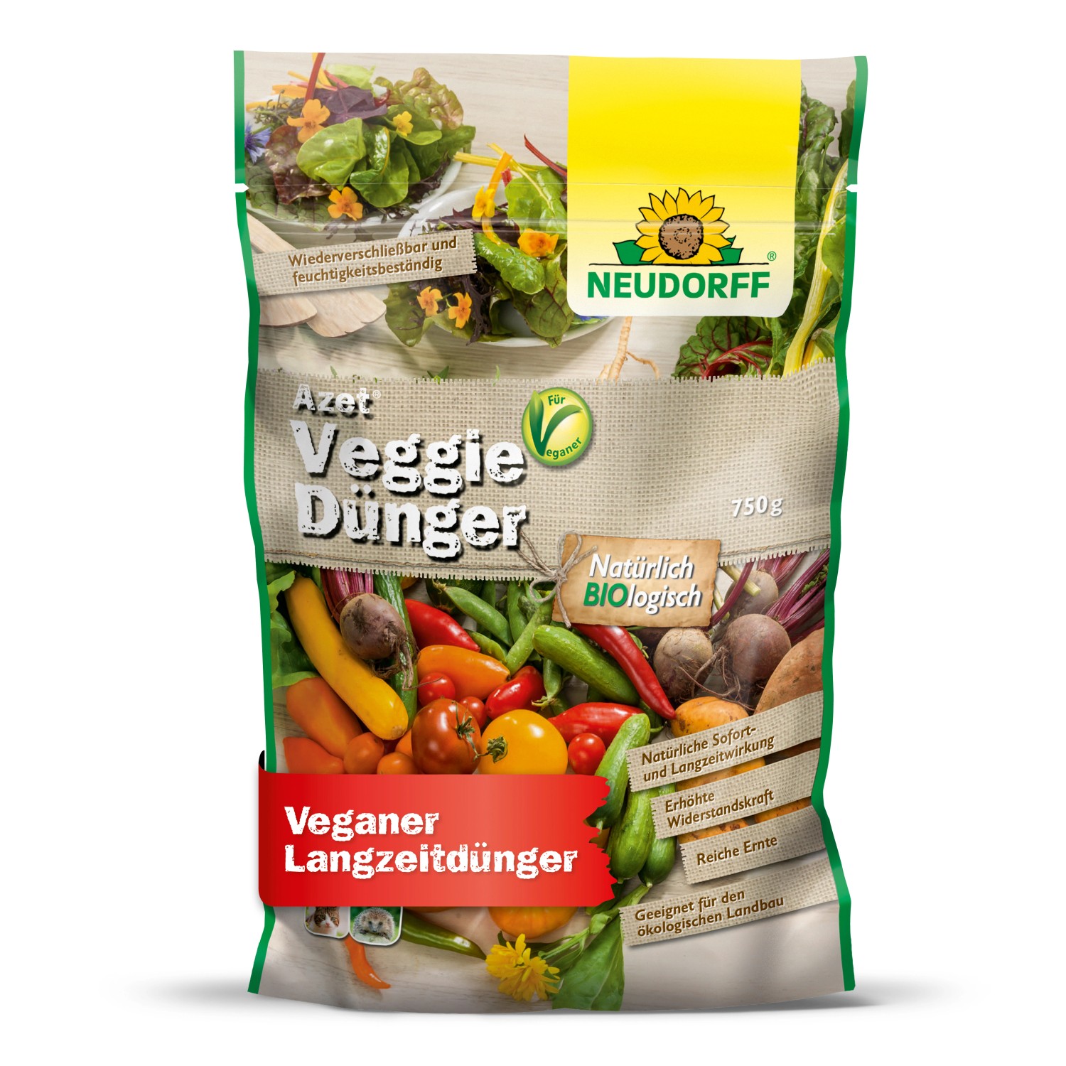 Neudorff Azet Veggie-Dünger 750 g vegan