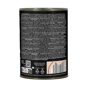 Lucky Jim Hunde-Nassfutter Mono Pute, 400g Dose. Alleinfutter für Hunde mit Pute, Früchten und Postbiotika.