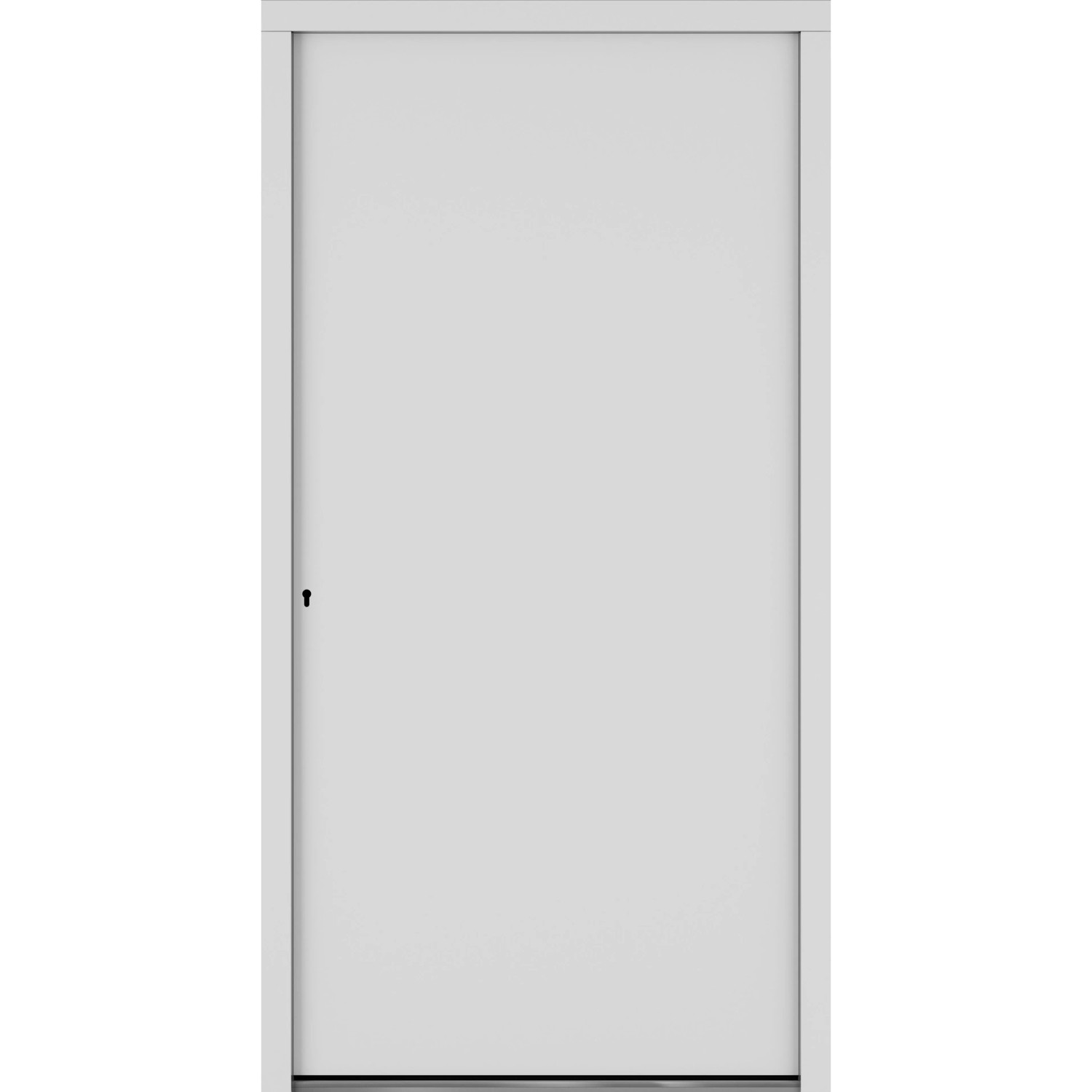 Roro Haustür OAE 1201 Aluverbund Weiß 110 cm x 210 cm DIN L