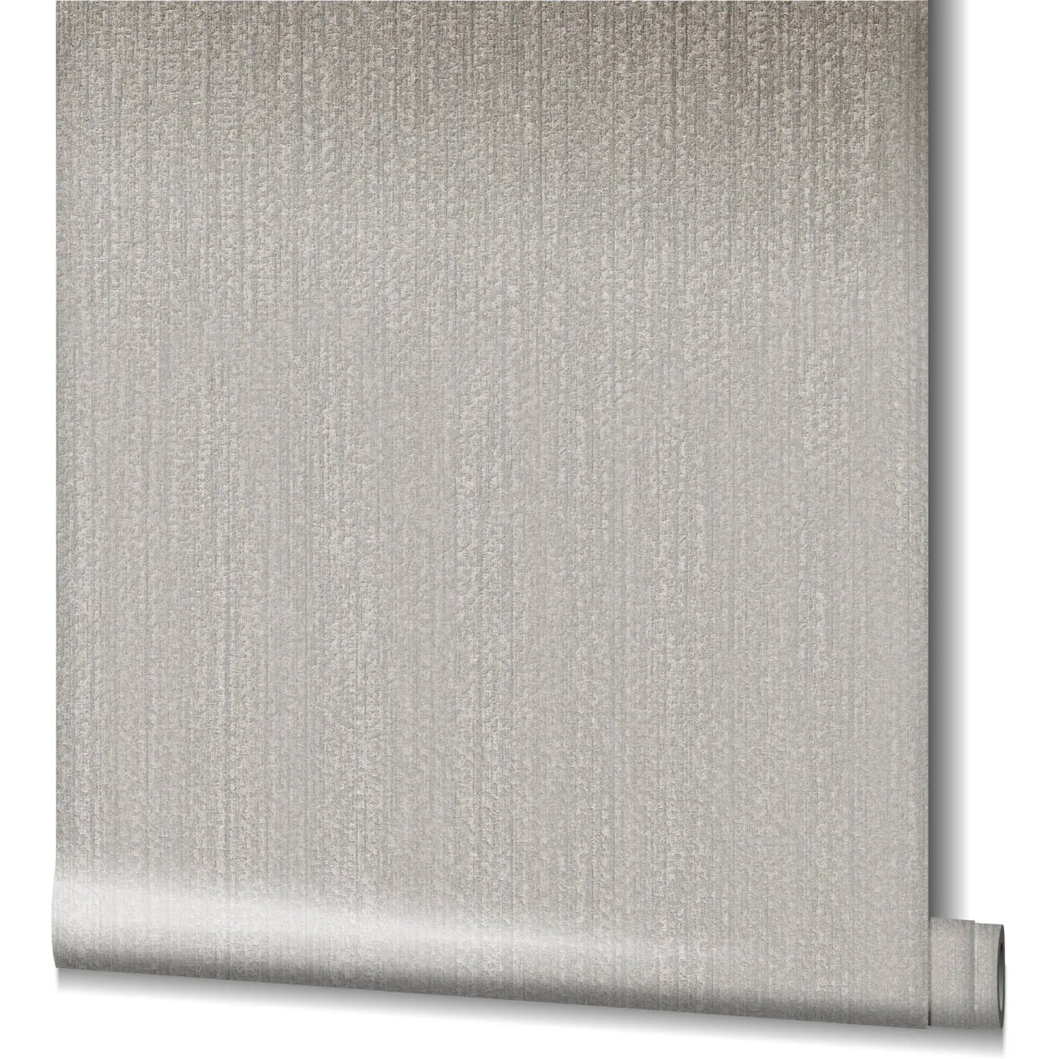 Schöner Wohnen Vliestapete Struktur Braun, textile Streifenoptik, Rolle