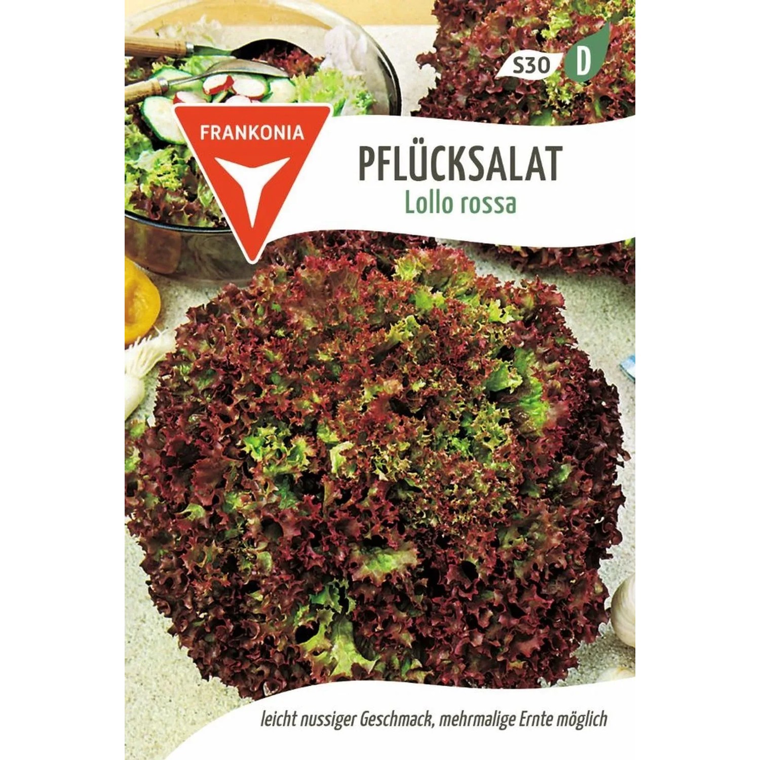 FRANKONIA Pflücksalat Lollo Rossa