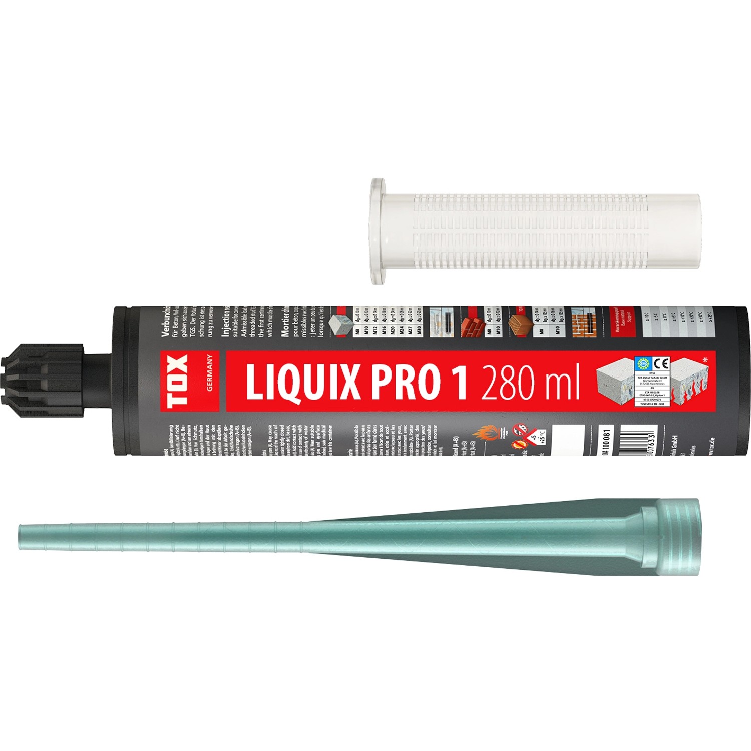 Tox Verbundmörtel Liquix Pro 1 styrolfrei 280 ml