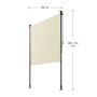 Beige Juskys Senkrechtmarkise Barbados, 120x310 cm, für Balkon & Terrasse. Sonnenschutz & Sichtschutz.