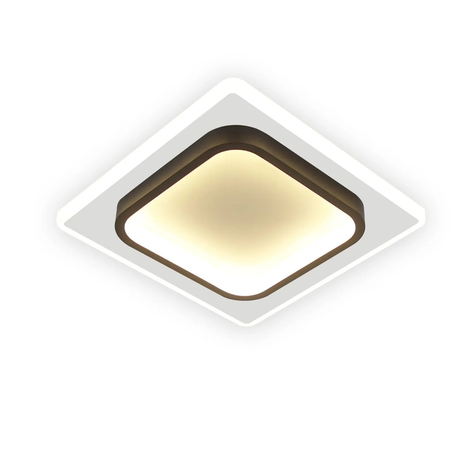 NETTLIFE LED Deckenleuchte aus Kunststoff L24cmWeiß-2