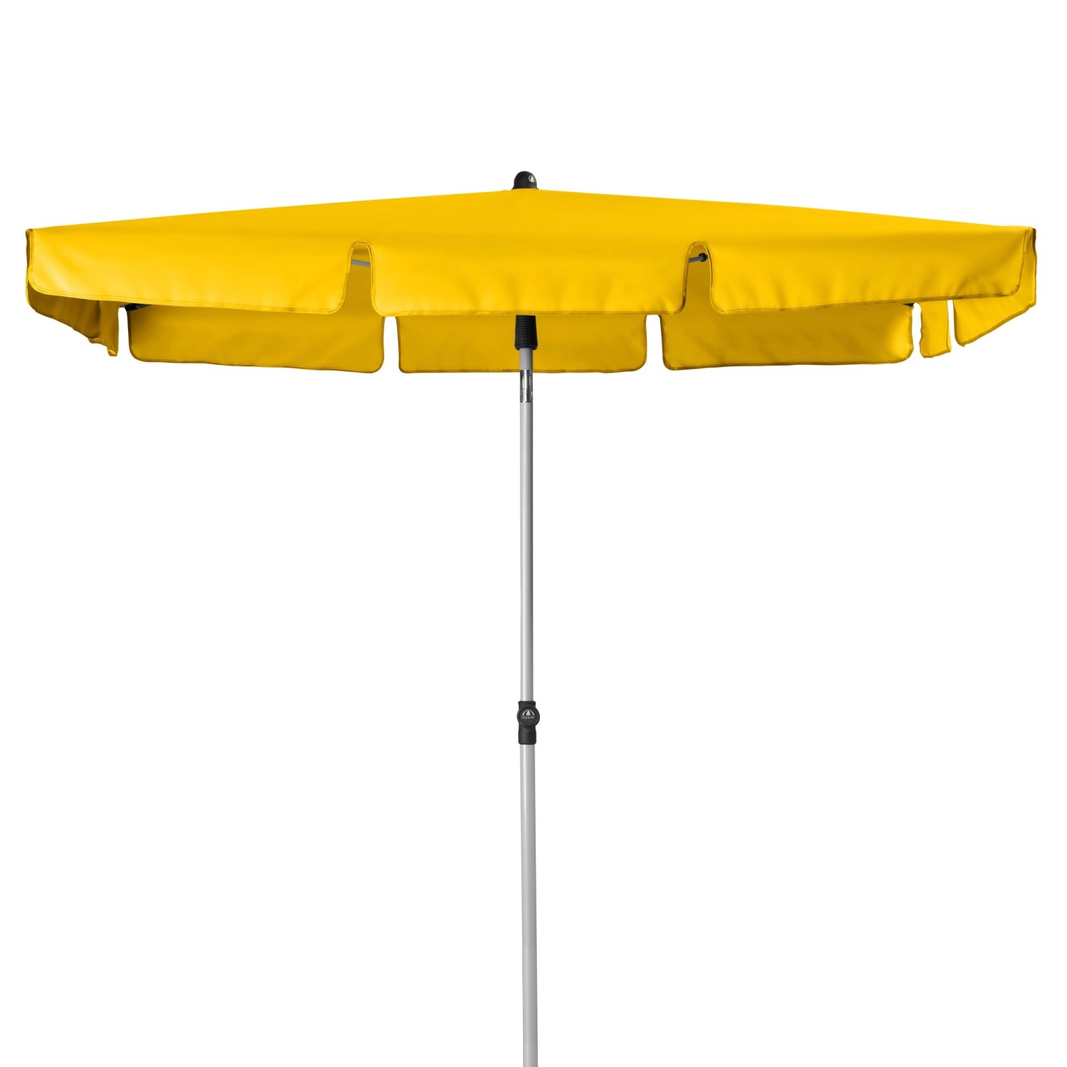 Doppler Marktschirm Active Paragon 120 cm x 180 cm Gelb mit Hebelmechanik günstig online kaufen