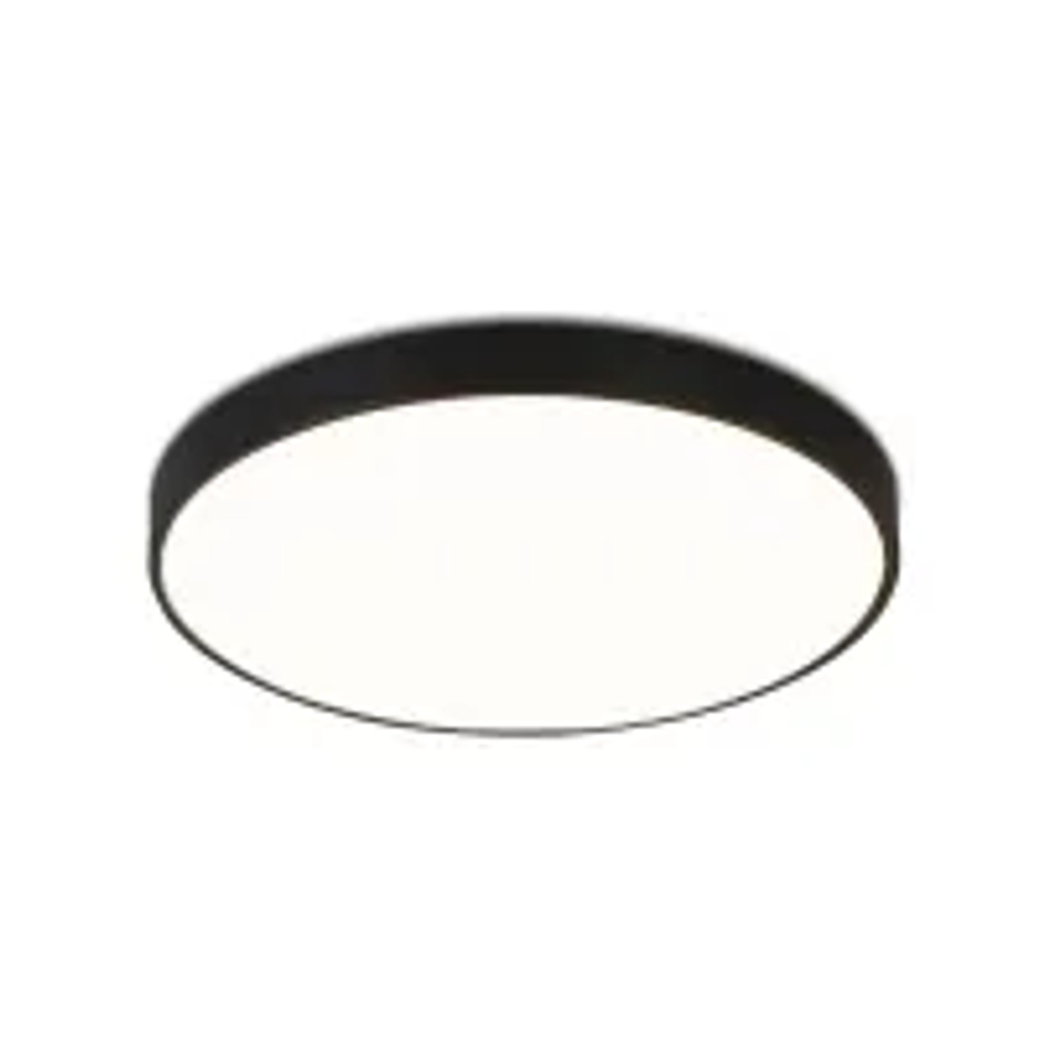 NETTLIFE LED-Deckenleuchte aus Kunststoff L21Schwarz