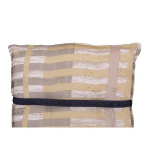 Beo Hochlehner Auflage Tiflis, 120x48x8 cm, mit Muster in Beige- und Grautönen.