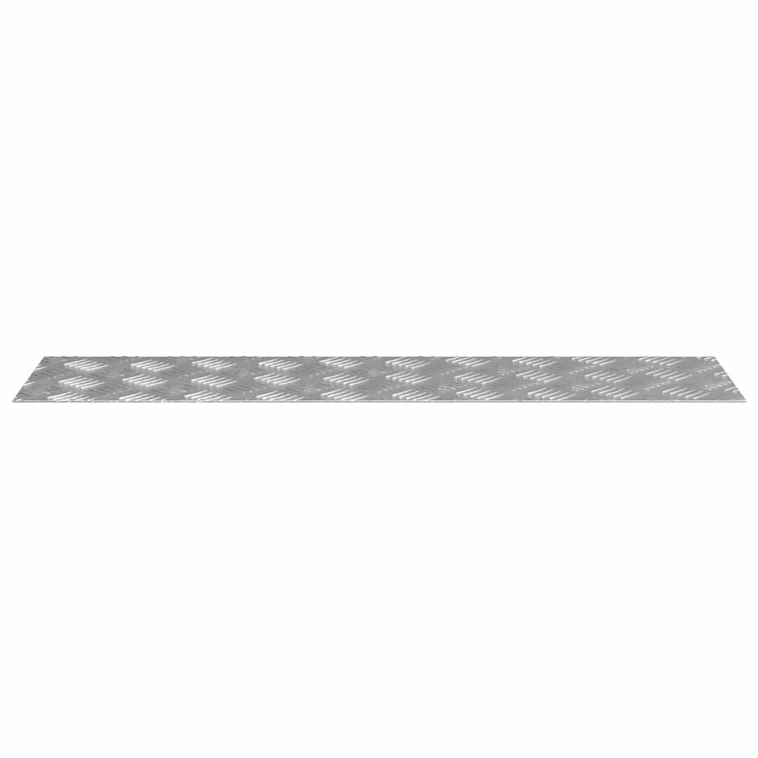 vidaXL Rautenscheiben 4 Stk Silber 80 x 20 cm Aluminium 4104260_4