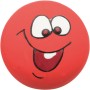 Roter Jollypaw Smiley Latex Ball, Ø 5 cm, Kauspielzeug für Hunde.