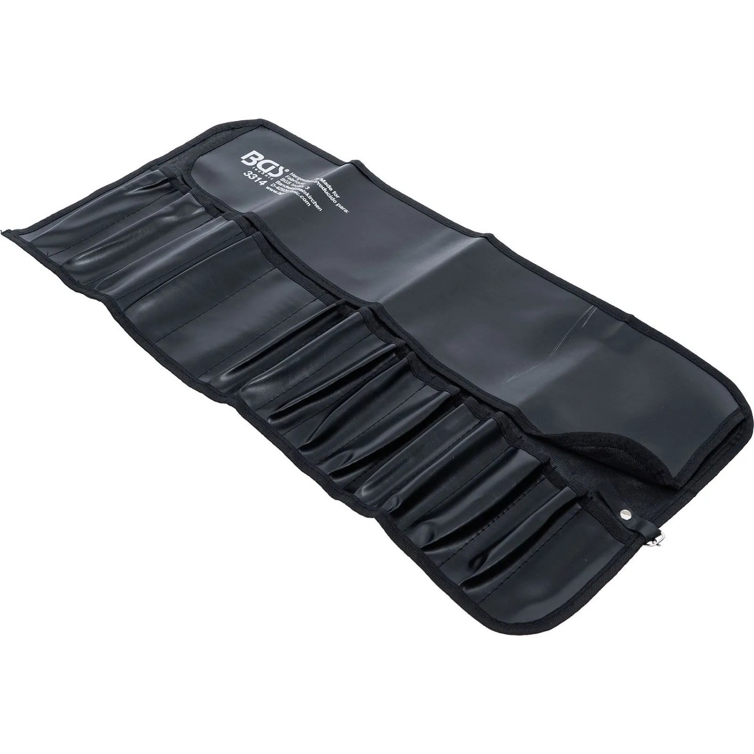 BGS Rolltasche Für Werkzeug Mit 15 Fächern 660 X 320 Mm Leer 3314