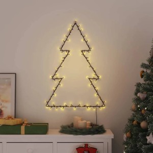 vidaXL Weihnachtsbeleuchtung Weihnachtsbaum-Silhouette 115 LEDs 4019603