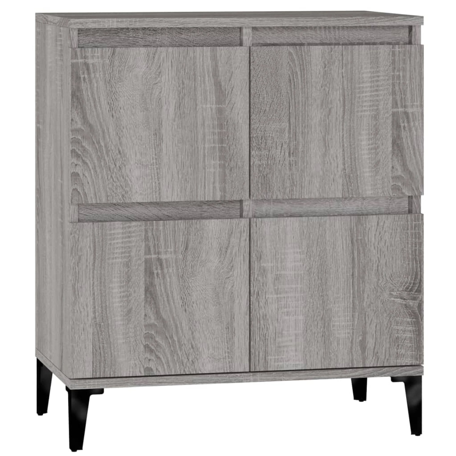vidaXL Sideboard Grau Sonoma 60x35x70 cm Holzwerkstoff 821170