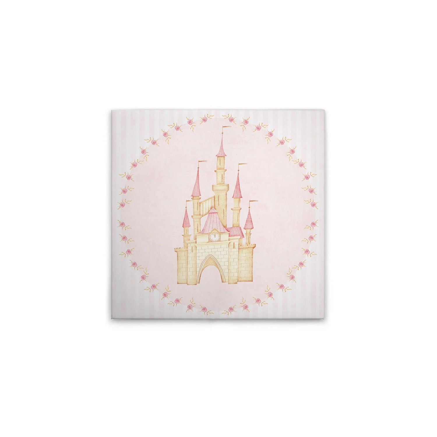 Tadessi Leinwandbild - M1-No.50631 - Prinzessinnen Schloss - 30 x 30 cm - Quadratisch