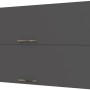 Held Möbel Klapphängeschrank Sorrento, 100x57x34 cm, Anthrazit und Wotaneiche Dekor.